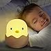 Produktbild Nachtlicht Kind, Solawill LED Nachtlampe Silikon Nachtlicht Küken Baby Touch Lampe mit einstellbare helligkeit Touch Schalter für Kinderzimmer, Wohnzimmer, Camping