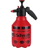 Manual Pressure Sprayer 1L with Red Valve - for Garden and Household - Grass Sprayer