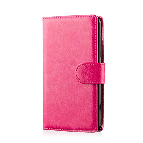 32nd Funda Flip Carcasa de Piel Tipo Billetera para Sony Xperia Z3 Mini con Tapa y Cierre Magn tico y Tarjetero - Rosa reviews 32nd Funda Flip Carcasa de Piel Tipo Billetera para Sony Xperia Z3 Mini con Tapa y Cierre Magn tico y Tarjetero - Rosa