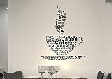 Wandtattoo wandaufkleber Aufkleber Wandsticker wall sticker Wohnzimmer Schlafzimmer Kinderzimmer KÜCHE 30 Farben zur Wahl Wandtext Wandwort Wandspruch spruch Zitat Küche Schriftzug CAFE COFFEE KAFFEE KÜCHE coffee wkf23(Visualisierung)