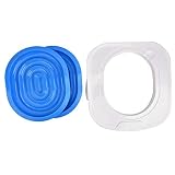 Materiales cualitativos --- Este kit de entrenamiento para inodoro para gatos está hecho de plástico ecológico, seguro y no tóxico, sin daños a las mascotas.