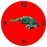 'Reloj 'Rana Agua de estanque de ranas animales pequeños de cristal reloj de pared estante de...