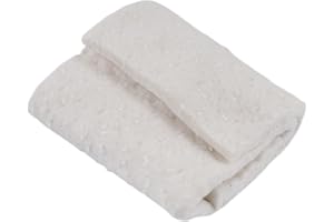 Gdfnmogo Spugna di lana di ceramica, spugna di lana di ceramica, ricambio in fibra di ceramica isolante per caminetti a bioetanolo (30 x 10 x 1 cm)