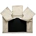 Produktbild HH- Möbelabdeckung Staub Oxford Tuch TV Cover 30 Zoll Bis 65 Zoll  Anti-Statik-LCD/LED/HD-Panel Fall Displayschutzfolie - Beige (Size : 36-38inch)