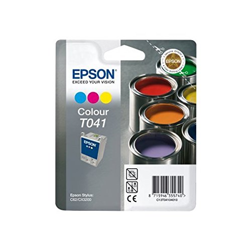 Epson T041 Cartouche d'encre d'origine Couleur pour Stylus C62 CX3200