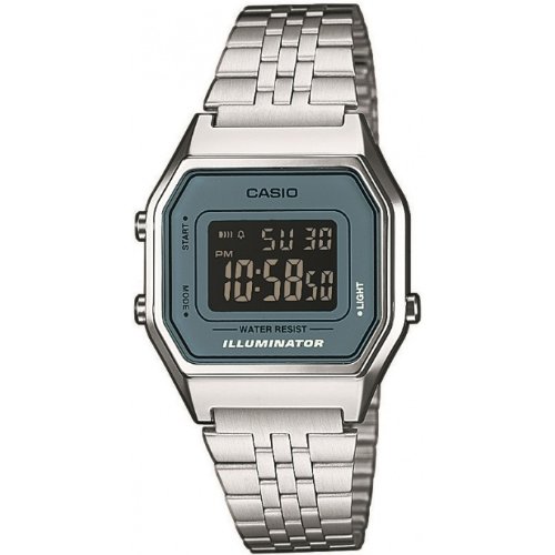 Casio Damen-Armbanduhr Casio Collection Digital Quarz Edelstahl LA680WEA-2BEF