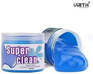 Virth Multipurpose Car AC Vent Interior Dust Cleaning Gel Jelly Detailing Putty Cleaner Kit Universal Car Interior, Keyboard, PC, Laptop, Electronic Gadget Cleaning Kit