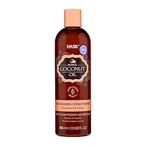 Hask Monoi Coconut Oil Nourishing Conditioner 355Ml For Strong And Healthy Hair