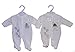 BNWT NB premature unisex little bear velour sleepsuit 3-5lb 5-8lb 8-12 lbs (8-12lb, beige)