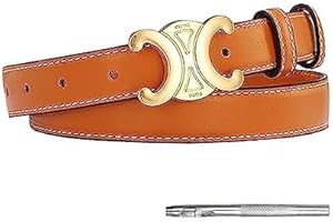 HEVIBK gürtel frauen Damen Gürte frauen gürtel Gürtel Ledergürtel für Jeans Freizeithosen(Schwarz 90)