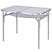Produktbild Campingtisch 90x60x70cm weiss klappbar Aluminiumprofil Klapptisch Tisch
