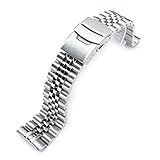 22 mm Super-Jubilee-Uhrenarmband, Für Seiko Turtles SRP777 Und PADI SRPA21, Gebürstet