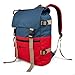 Produktbild WEYO Rucksack Herren Damen, 26,6L Wanderrucksack, Wasserdicht Laptop Rucksack 15,6 Zoll Rucksäcke Daypacks, Schulrucksack Trekkingrucksacke für Reisen Freizeit Job Outdoor (Blau + Rot)