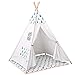 Produktbild Mirabellini Tipi-Spielzelt Indianer-Tipi-Spielhaus für Indoor- oder Outdoor-Spiele