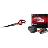 Einhell GE-CL 18 Li E - Solo, Cordless Leaf Blowing and Einhell 18V 2.5 Ah PXC Starter Kit (Startup Set)