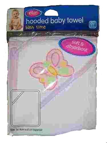 Hooded baby towel