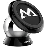 Magnetic Phone Holder, Mpow 360 Degree Rotatable Car Phone Holder Sticky Magnetic Car Mounts Dashboard Phone Mount Cradle for iPhone 7 6s 5 Samsung Galaxy S7 Note LG HTC Sony Huawei &amp; Other Cellphones