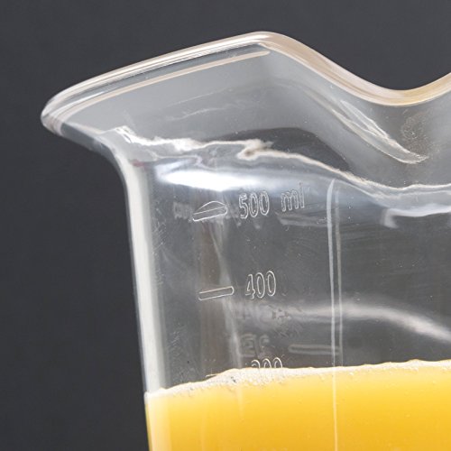 Brabantia 110085 Saftpresse mit Messbecher 500 ml, Plastik, gelb, 28.5 x 28.5 x 15 cm - 6