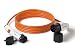 Produktbild Typ 1 auf Typ 2 (Duosida) Elektroauto Ladekabel | 20A | 1-phasig | 7 m Länge | Farbe:orange | z.B. Kia Soul, Nissan Leaf, Jazz, Outlander u.a.