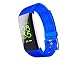 Produktbild Farbbildschirm Smart Armband Watch Kontinuierliche Herzfrequenz Call Ablehnung Wasserdichten Schritt Gegen Sportarmband,Blue
