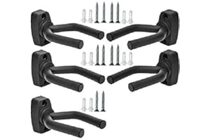 Xitoda - Soportes de pared para instrumentos de cuerda + accesorios de montaje (tornillos y tacos)