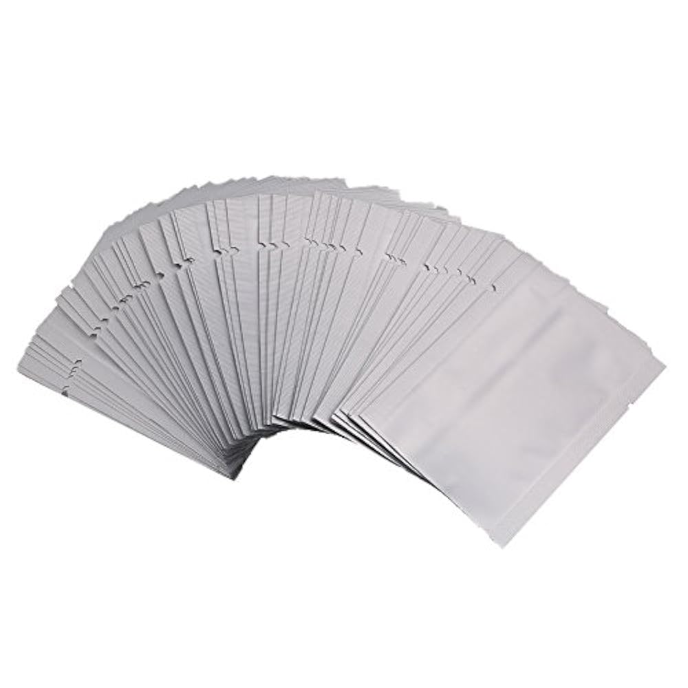 Kicode Silber Aluminium Folien-Mylar-Paket-Beutel Vakuum Home Sealer Lebensmittel Küche Aufbewahrungstaschen