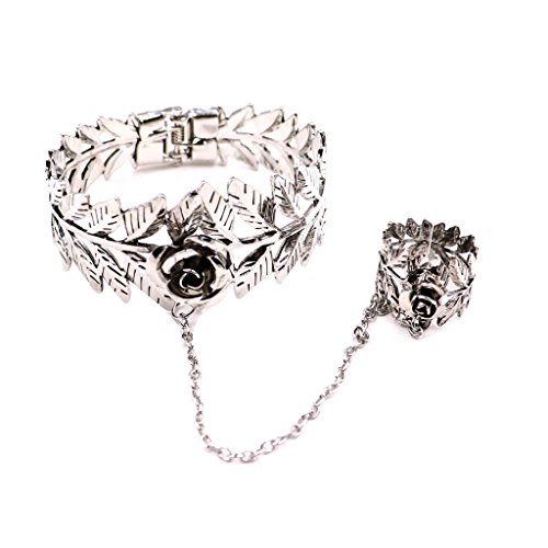 Europeo De Esclavos Aleación De Estilo Pulsera Color De Rosa Con El A