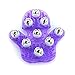 Price comparison product image Homesupply Massager Roller Ball Palm Massager Glove Metal Rolling Ball Massage Body Hand Massager Beauty Massager Glove (Purple)