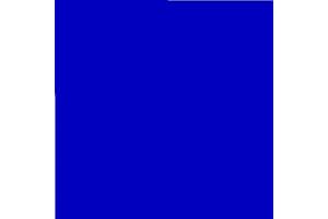 VARYTEC LEE Nr. 119 Dark Blue/Dunkel Blau - 24 x 24 cm transparente, hitzebeständige, farbige Farbfolie für Foto Studio PAR 64 Scheinwerfer - Gel Farbfilter Filter Folie (1 Stück, Lee 119 Dark Blue)