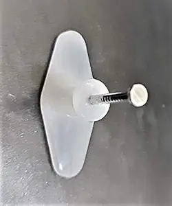 Jinka Nails (Regular Size) Used for Hanging Photo Frames, Keys and Decorative Items, 50 Pieces Packet