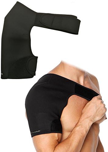 Shoulder Support, KIROLAK Shoulder Brace Support Neoprene Compression Warmth Shoulder Pad Belts Basketball Badminton Fitness Shoulder Protector - Right Shoulder