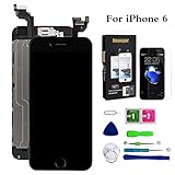 【HINWEIS】Die Bildschirmhelligkeit weicht vom Originalbildschirm ab, bitte verzeihen Sie mir! Wenn Sie die Touch ID-Funktion implementieren möchten, übertragen Sie die HOME-Taste von Ihrem alten Telefon.