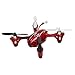 Price comparison product image Hubsan X4 H107 °C Quadcopter (Camera 2 MP, 2.4 GHz, LCD) – Red