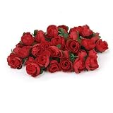 Artificial Rose Bud, bien hecho y vibrantes colores, parece real-like