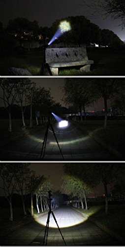 Taschenlampe Taschenlampe Q5 LED Bike Licht – 2000 Lumen, 3 Licht-Modus Optionen, zoombaren mit Universal-Halterung für Frontlicht Einsatz - 7