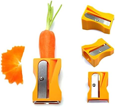 MaltonYO17 Carrot Cucumber Sharpener Vegetable Fruit Peeler Kitchen Gadget Tool Curl Slicer