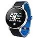 Produktbild WANGXN Fitness-Tracker, Pulsmesser Fitness-Tracker, Smart-Armband Aktivität Tragbare Wasserdichte IP67 Tracker Mit Schlaf-Monitor,Blue