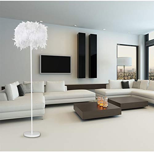 Preisvergleich Produktbild MOM Lange Pole-Stehlampe, geführte Wohnzimmer-Schlafzimmer-Sofa-Lampe Moderne kreative Fernbedienung, die intelligente Feder-Stehlampe Augenschutz-vertikale Tischlampe, Beleuchtung der Kinder-Nachtti