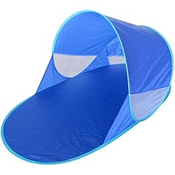Kiddus Tente de Plage OPTIMALE Anti UV Protection bébé Enfant Famille abri Parasol Soleil Montage Automatique Pop Up Instantané