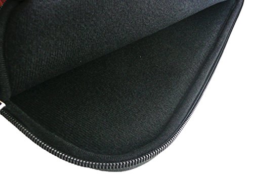 Emartbuy Schwarz Wasserdicht Neopren weicher Reißverschluss Kasten Abdeckung Sleeve mit Schwarz Interior Passend für Odys Fusion Win 12 Pro 2 in 1 Covertible PC 11.6 Zoll ( 11.6 – 13.3 Zoll Laptop ) - 4