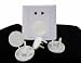 10pcs 3 Pin Baby Child Kids Electrical Socket Security Safety Lock Switch Cover Plug