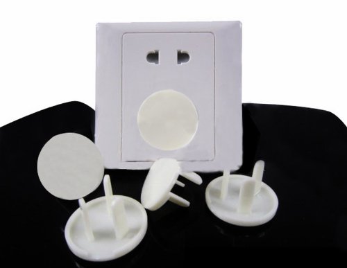 10pcs 3 Pin Baby Child Kids Electrical Socket Security Safety Lock Switch Cover Plug