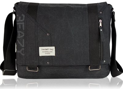 Daniel Ray Messenger / Laptoptasche ODIN large – black - 2