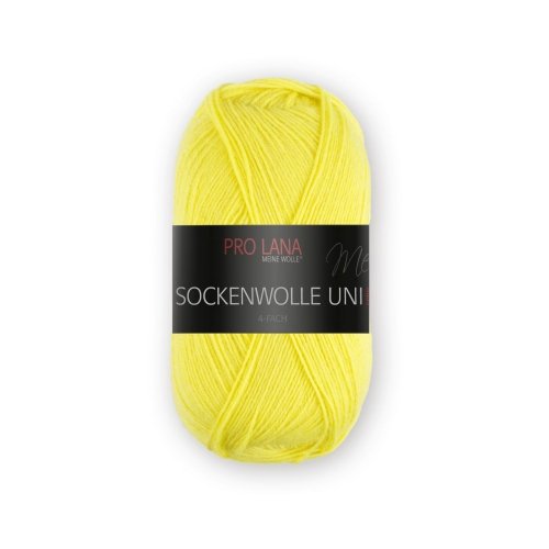 PRO LANA Sockenwolle Uni 4Fädig - Farbe: 420 - 100 g / ca. 420 m Wolle