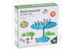 Astronaut balance game - Balance Tree - Board Game for Astronauts Space Balance - Balance Game - Balance Puzzle - Developing Children's Intelligence