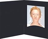 1x100 Daiber Passbildmappen Profi-Line bis 7x10 cm schwarz
