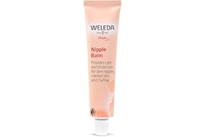 Weleda Nipple Cream/Balm, Sore Nipples, Lanolin, Developed by Midwives & Pharmacists, Breast Feeding, Dermatologically Tested, Fragrance Free, Calendula, 25g