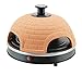 Produktbild Emerio Pizzaofen, PIZZARETTE das Original, handgemachte Terracotta Tonhaube, patentiertes Design, für Mini-Pizza, echter Familien-Spaß für 4 Personen, PO-110449