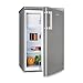 Price comparison product image Klarstein CoolZone 120 Eco • Refrigerator-Freezer Combination • 103L Fridge • 15L Freezer • 118L Total • Space Saving • 41 db • Vegetable Compartment • 3 Door Compartments • Stainless Steel • Silver