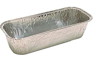 FLO Moule à Cake Aluminium 206 x 86 x 51 mm (60 cl) Lot de 100